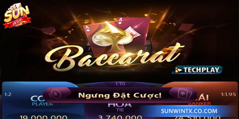 Baccarat Sunwin là một trong những trò chơi bài trực tuyến phổ biến 