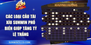 Các Loại Cầu Tài Xỉu Sunwin Phổ Biến Giúp Tăng Tỷ Lệ Thắng