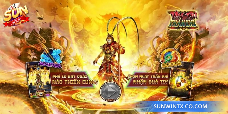 Nổ hũ Tây Du Ký Sunwin lấy cảm hứng từ cốt truyện quen thuộc 